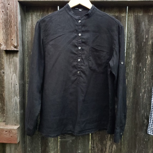 John Patrick Tops - John Patrick Linen Shirt